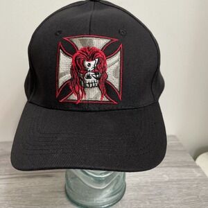 WWE Triple H 2004 Black‎ adjustable hat RARE NOS